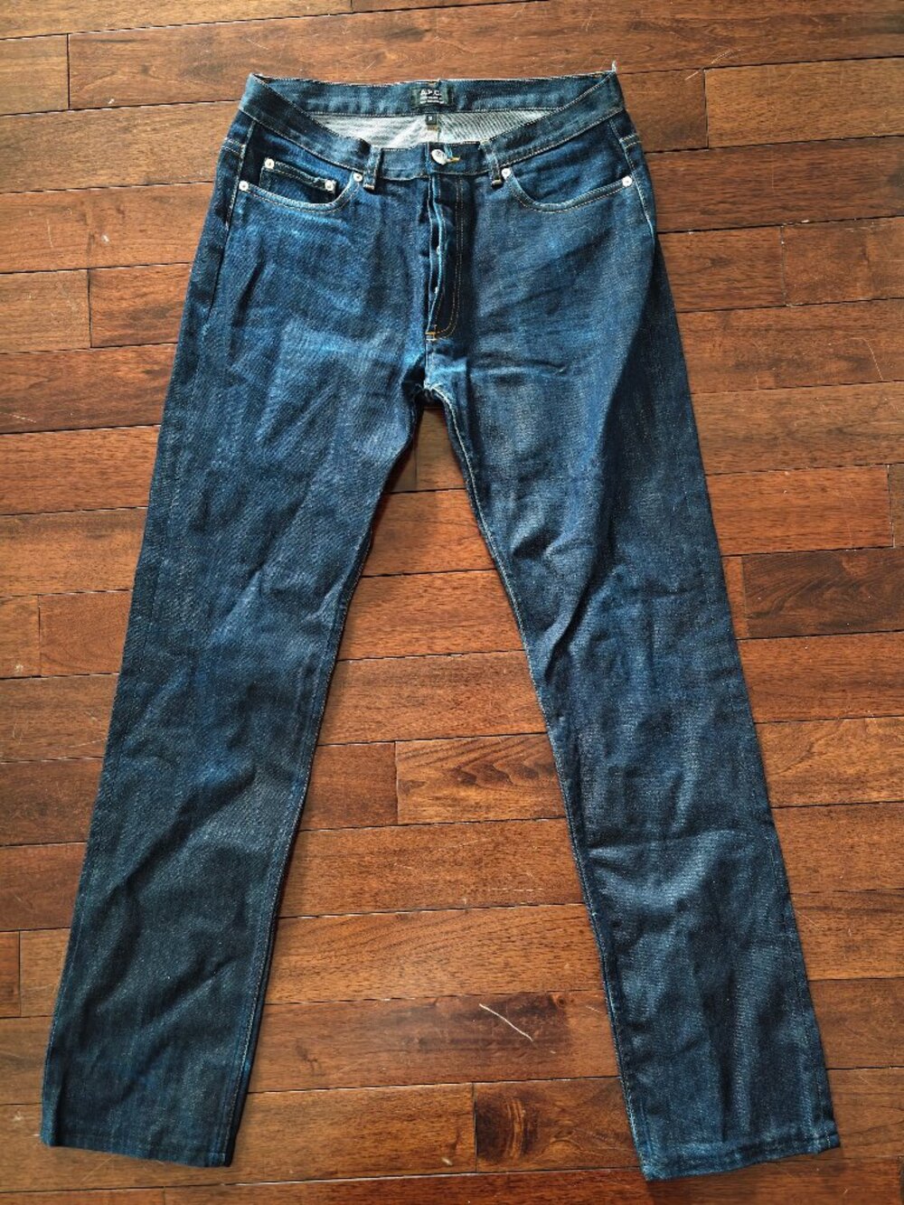 APC New Cure H - Dark Indigo Denim Skinny Jeans -  31